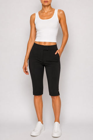 Stitch & Co Tailored High-Rise Capri Pants