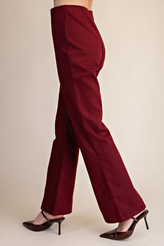 Glam High Waist Flared Pants