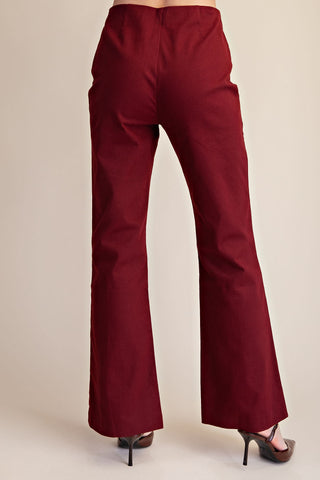 Glam High Waist Flared Pants