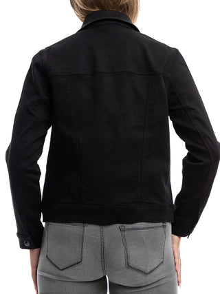 1822 Better Butter Classic Trucker Jacket-Black