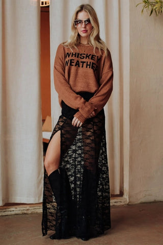 Panache Whiskey Weather Sweater
