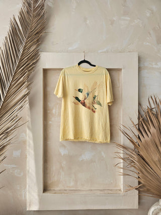 Vintage Duck Flight Graphic Tee-Jade by Jane