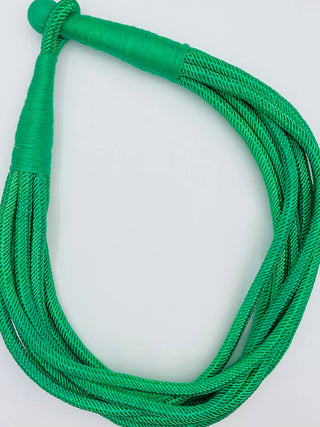 242 Original Slub 8-Strand Necklace Kelly Green