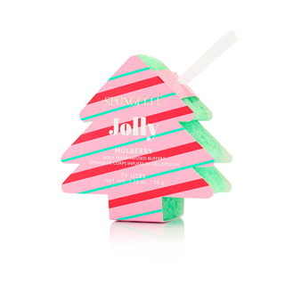 Spongelle Season's Greetings Holiday Tree Gift Set Christmas Stocking 
