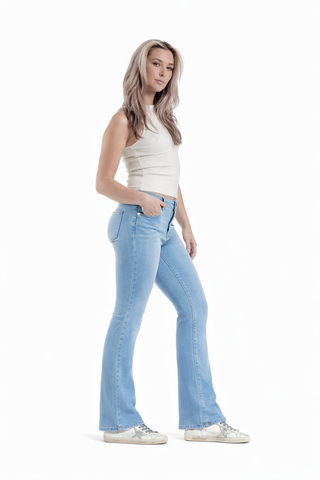 Holly Better Butter Slim Boot Cut-1822 Denim