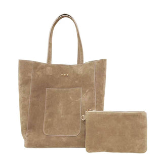 Dawn Suede Carryall Tote