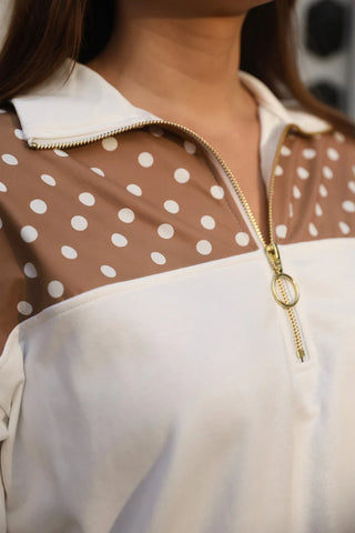 Jess Lea Mia Polka Dot Pullover