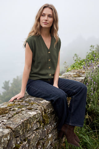 She+Sky Button Down Cardigan