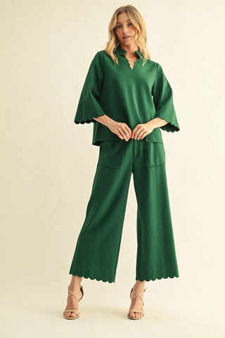 Jodifl Scallop Edge Top