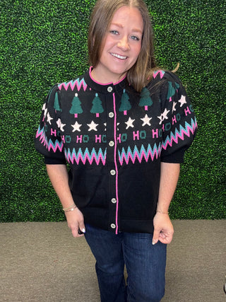 Ho Ho Ho Cardigan