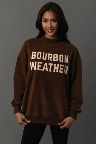 Panache Whiskey/Bourbon Weather Reversible Sweatshirt