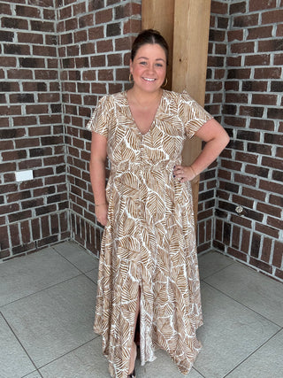 Molly Bracken Printed Maxi Dress