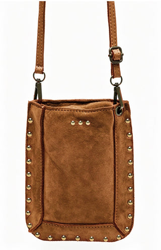 Shelby Suede Phone Bag