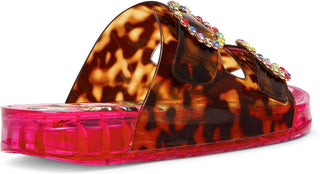 Betsey Johnson Landin Jelly Flatform Sandals