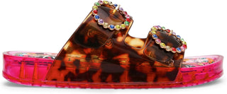 Betsey Johnson Landin Jelly Flatform Sandals