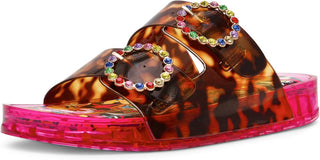 Betsey Johnson Landin Jelly Flatform Sandals