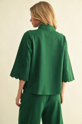 Jodifl Scallop Edge Top