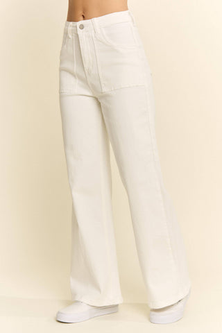 Jade by Jane Stretch Pocket Wide Leg Pants