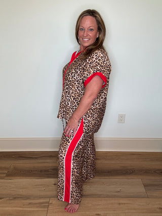 Entro Leopard Matching Set