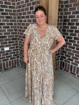 Molly Bracken Printed Maxi Dress