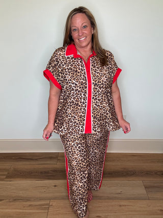 Entro Leopard Matching Set