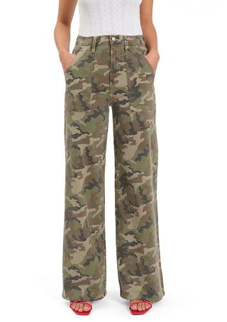 Daze Denim Far Out High-Waist Wide-Leg Jean
