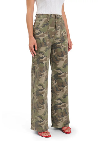 Daze Denim Far Out High-Waist Wide-Leg Jean