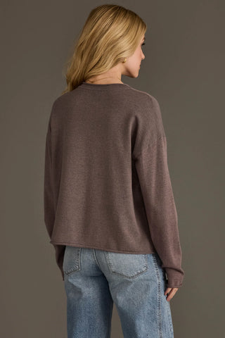 Panache Gray Button Up Cardigan