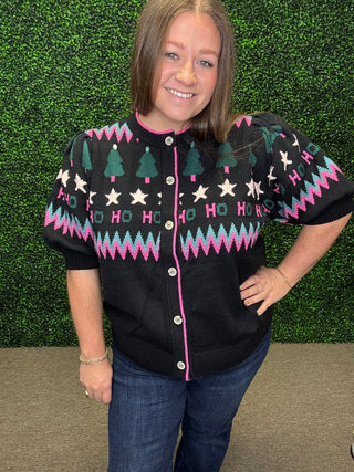 Ho Ho Ho Cardigan