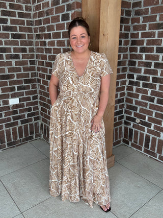 Molly Bracken Printed Maxi Dress