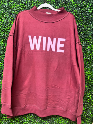 Wine & Prosecco Reversible Sweatshirt