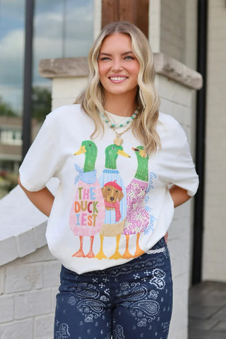 Poppy & Pine Lucky To Be Ducky Tee