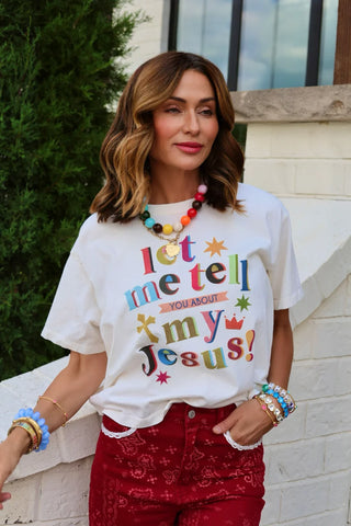 Poppy & Pine My Jesus Crop Tee