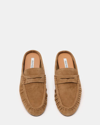 Steve Madden Rafe Taupe Suede Loafers