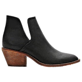 Block Heel Booties-Beast Fashion