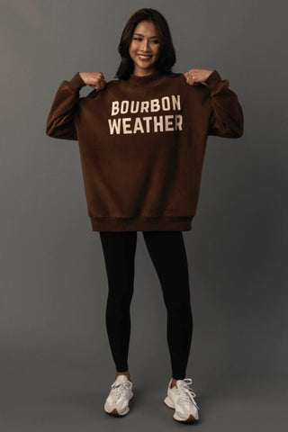 Panache Whiskey/Bourbon Weather Reversible Sweatshirt