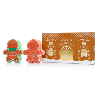 Spongelle Everything Nice Gingerbread Holiday Gift Set Christmas Gift