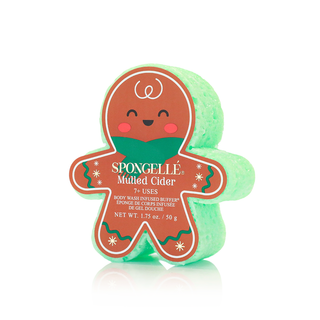 Spongelle Everything Nice Gingerbread Holiday Gift Set Christmas Gift