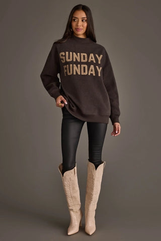 Gameday & Sunday Funday Reversible Sweatshirt