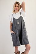 Easel Mineral Washed Romper