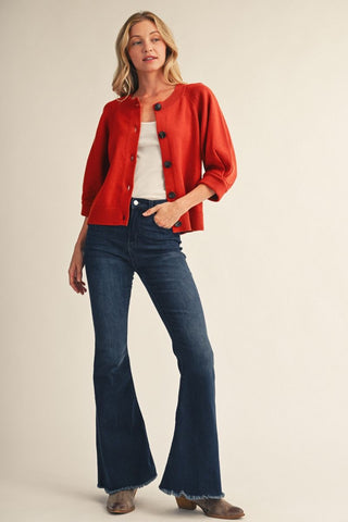 Jodifl Button Up Cardigan Sweater