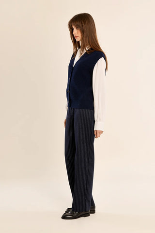 Molly Bracken Navy V-Neck Cardigan