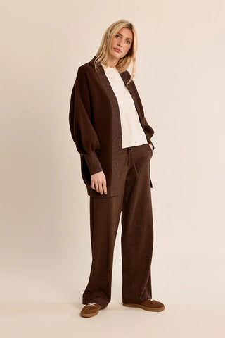 Molly Bracken Iridescent Long Knit Cardigan