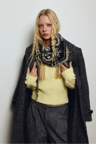 Molly Bracken Knitted Bandana Scarf