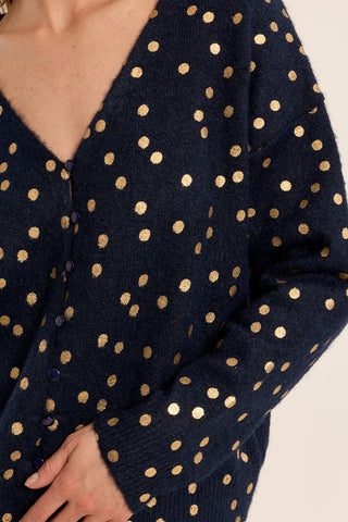 Molly Bracken Polka Dot Cardigan