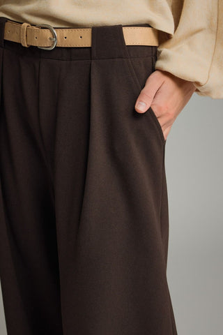 Entro Belted Wide Leg Pants