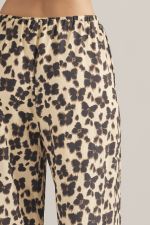Entro Butterfly Printed Drawstring Pants
