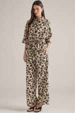 Entro Butterfly Printed Drawstring Pants