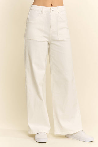 Jade by Jane Stretch Pocket Wide Leg Pants