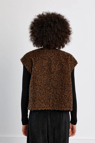 Molly Bracken Oversized Terry Knit Vest